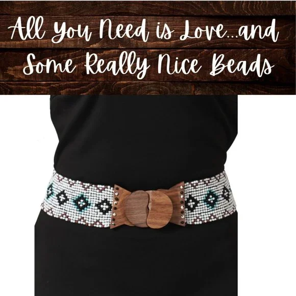 Accessories | Boho Diamond Pattern Seed Beaded Stretchable  display picture 3